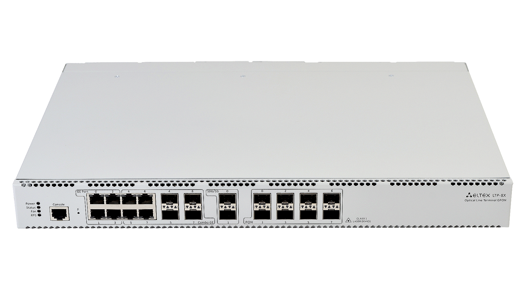 Станционный терминал GPON OLT LTP-8X rev.C/rev.D