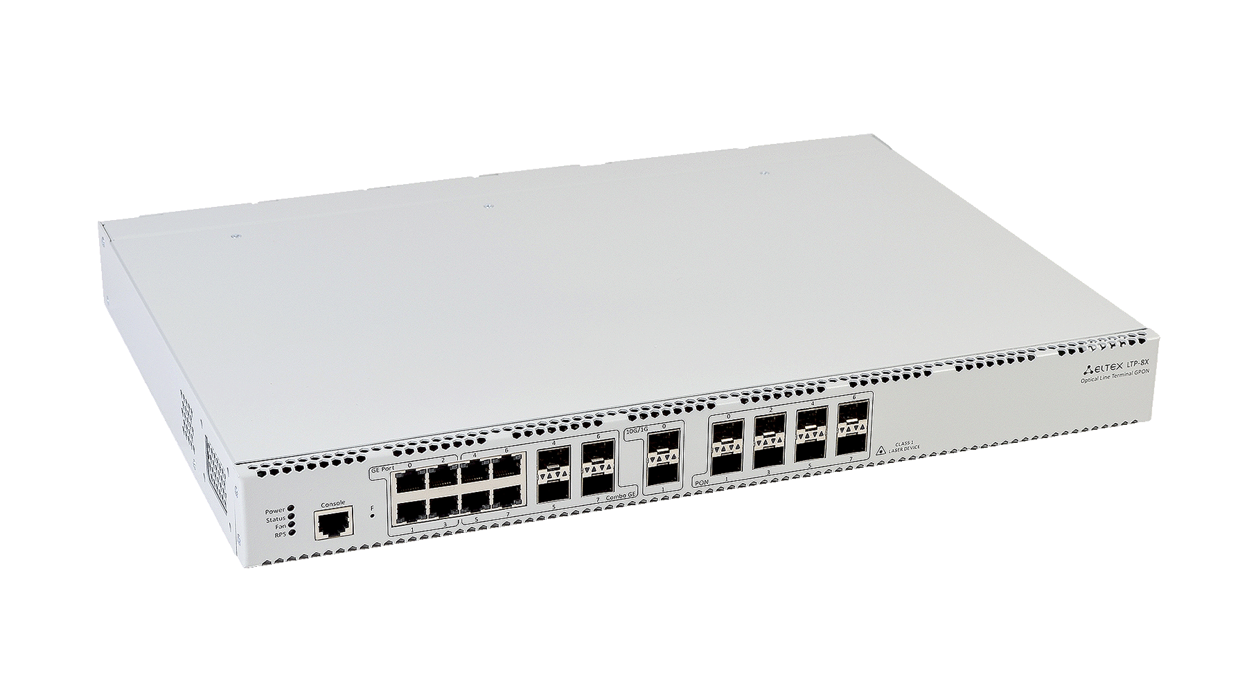 Станционный терминал GPON OLT LTP-8X rev.C/rev.D