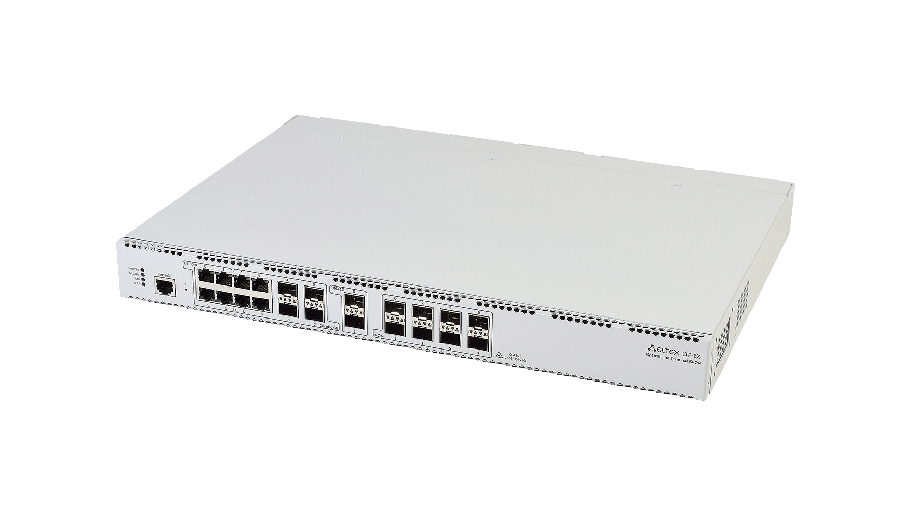 Станционный терминал GPON OLT LTP-8X rev.C/rev.D