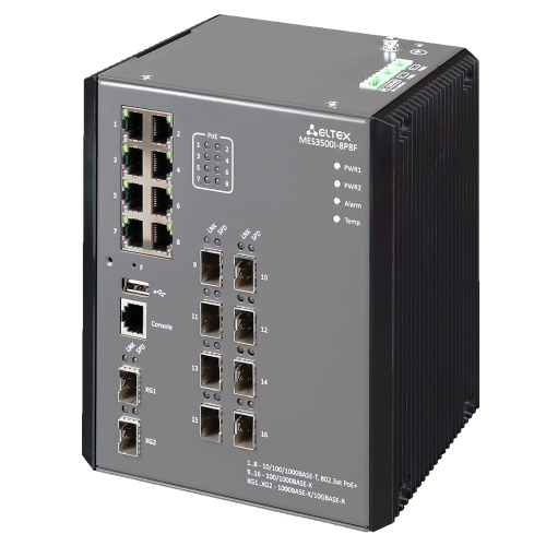 Промышленный коммутатор MES3500I-8P8F